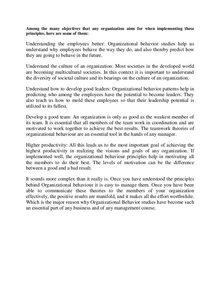 Ob and managemant essay philosophies of organisational behaviour